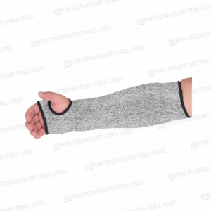 Grey Cut Resistant Arm Sleeve