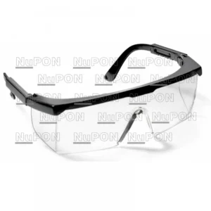 Series 46 Safety Eyewear / Black Frame/Hard Coated Clear Lens