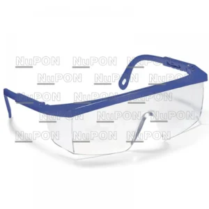 Series 46 Safety Eyewear / Blue Frame/Hard Coated Clear Lens