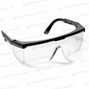 Series 46 Safety Eyewear / Black Frame/Hard Coated Clear Lens