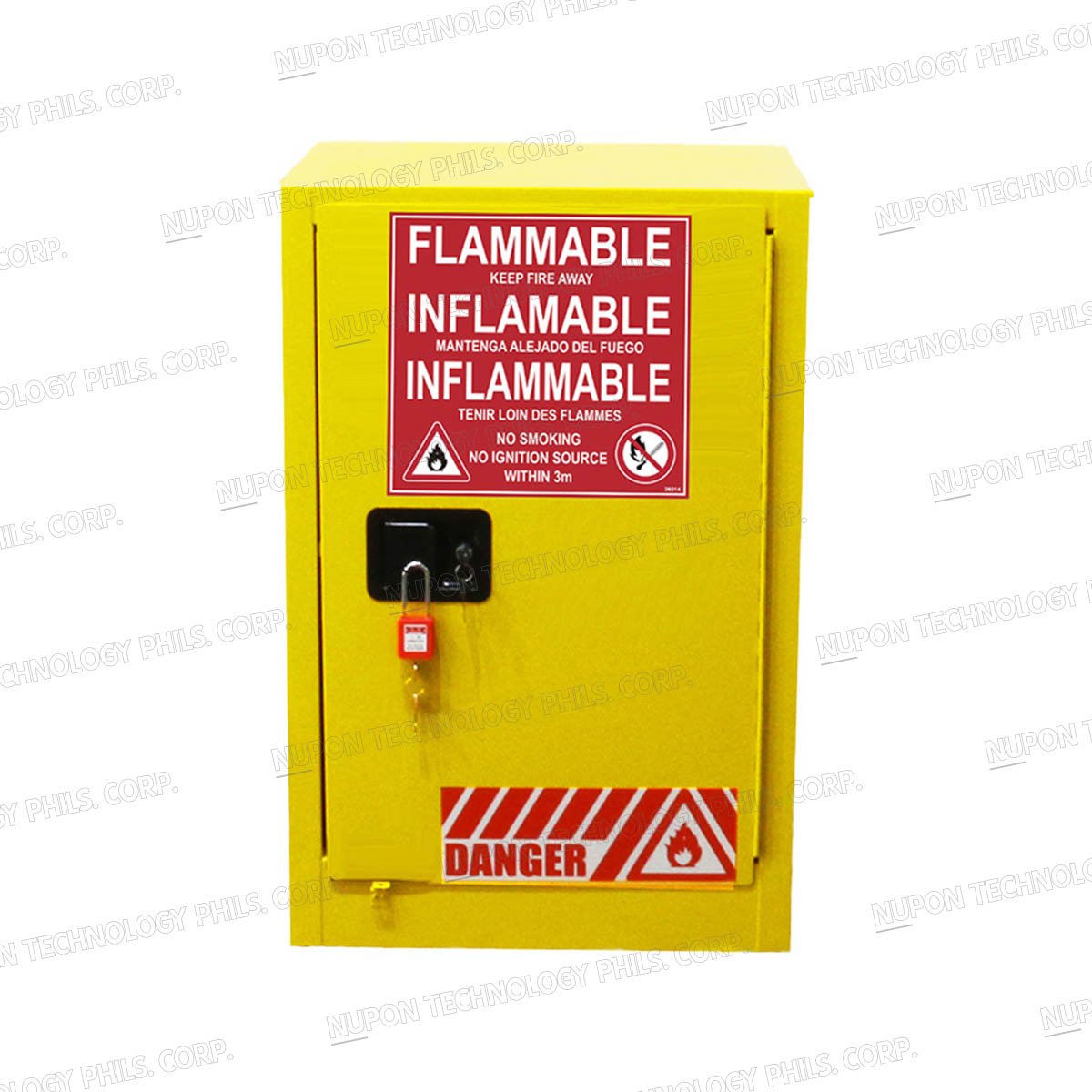Self-closing Door 12 Gal Flammable Safety Can Storage Cabinets - Image 2