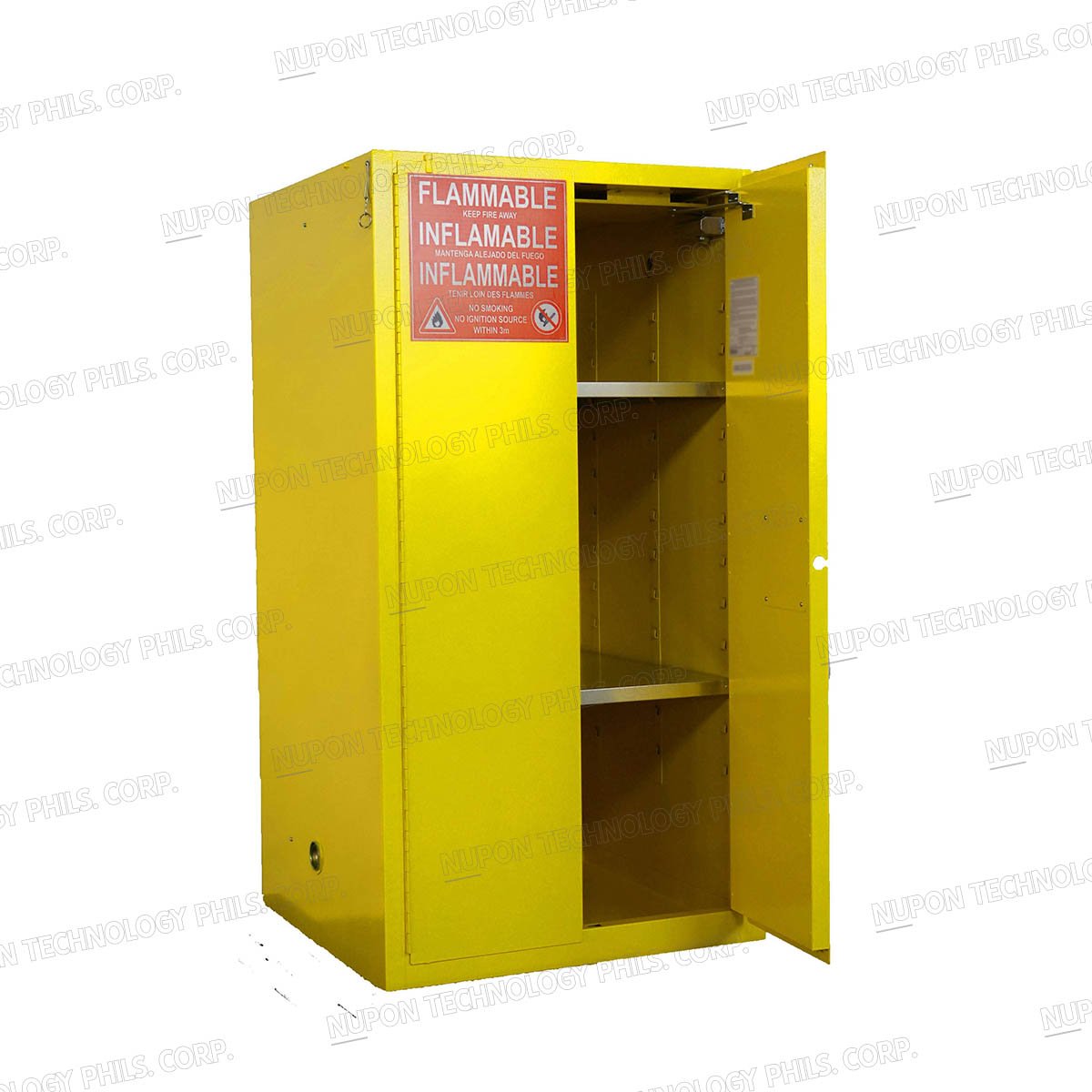 Self-closing Door 60 Gal Flammable Safety Can Storage Cabinets - Image 3