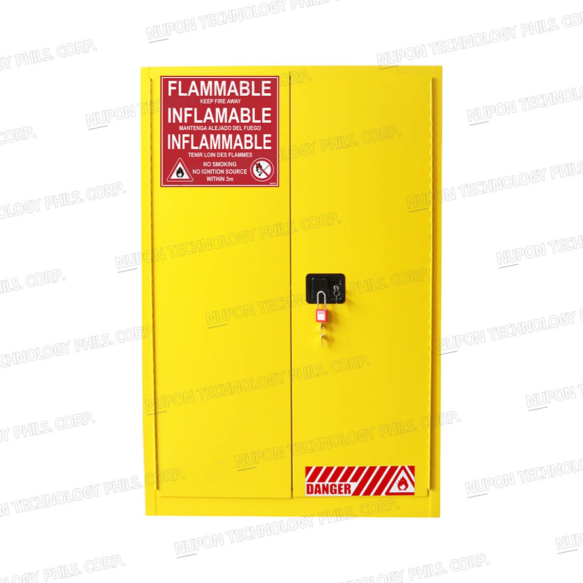 Self-closing Door 90 Gal Flammable Safety Can Storage Cabinets - Image 3