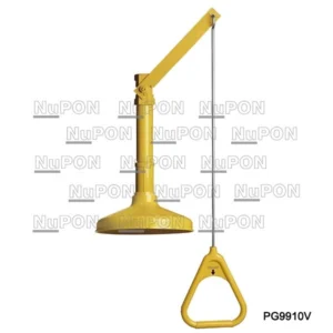 ABS Bowl Vertical Mounted Drench Shower