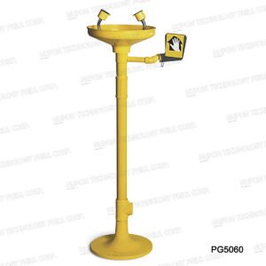 ABS Bowl Pedestal Mounted Eyewash Without Foot Pedal