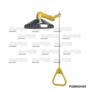 Stainless Steel Bowl Horizontal Mounted Drench Shower