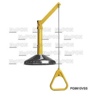 Stainless Steel Bowl Vertical Mounted Drench Shower